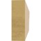 Ekena Millwork 2in. W x 6in. H x 20in. L Yorktown Woodgrain TimberThane Rafter Tail, Primed Tan RFTUR02X06X20YORRCPR - alternate 2